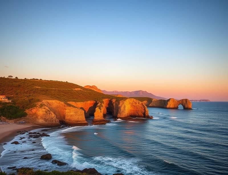 Coastal landscape
